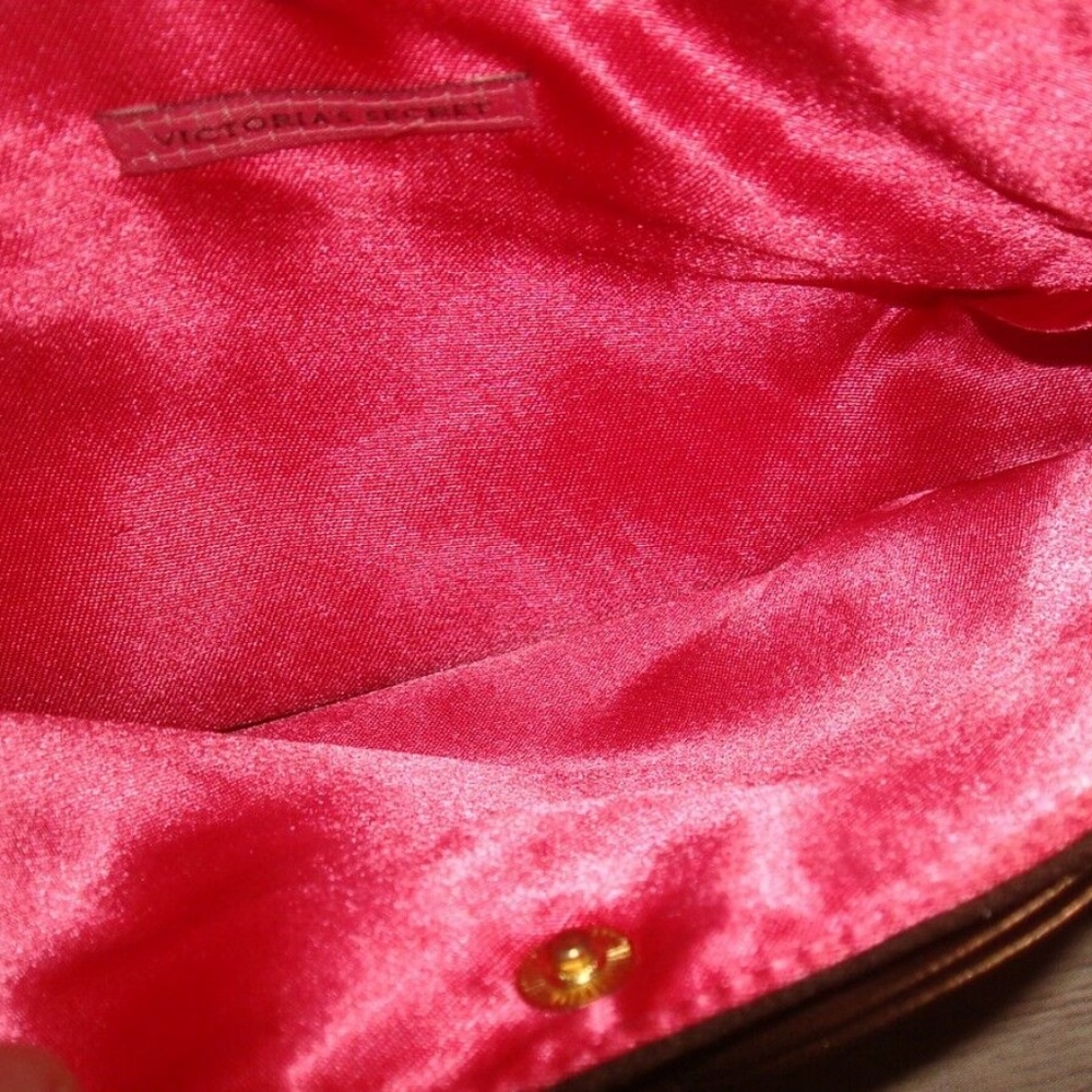⬇⬇ Nwt Victoria's Secret Brown Chocolate Bag Purse - Picture 7 of 7